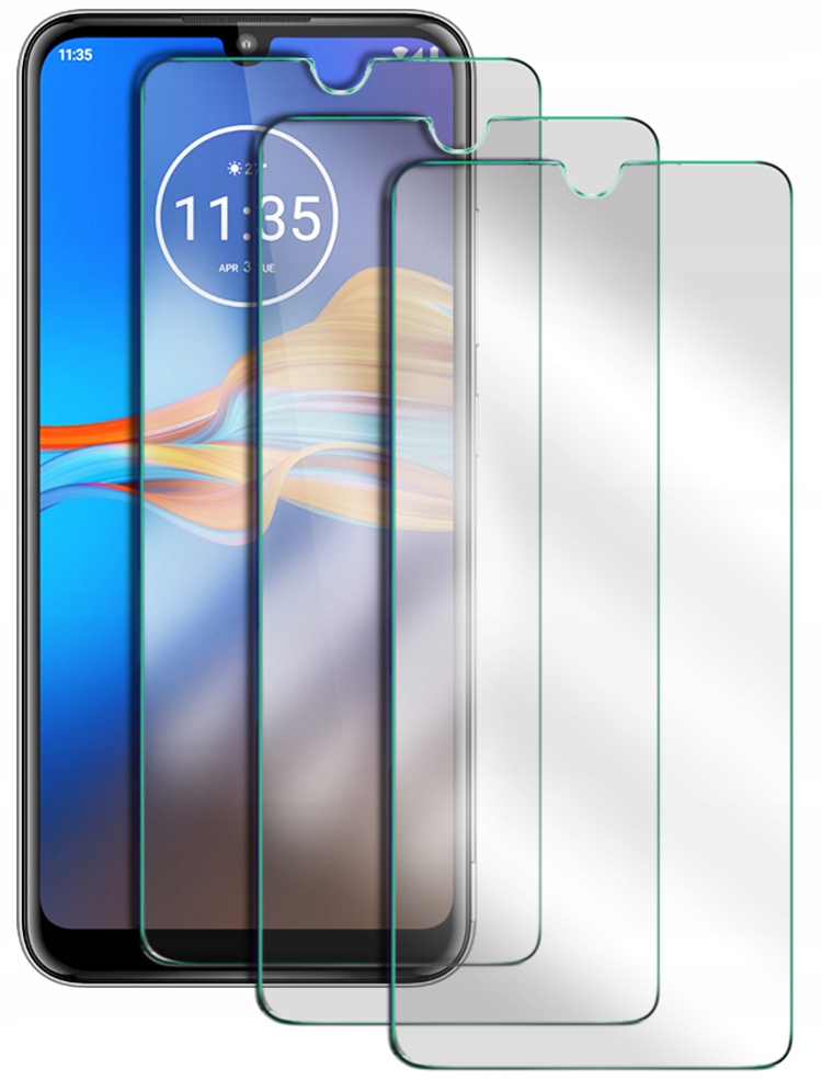 

3x Szkło Hartowane Szybka Do Motorola Moto E6 Plus
