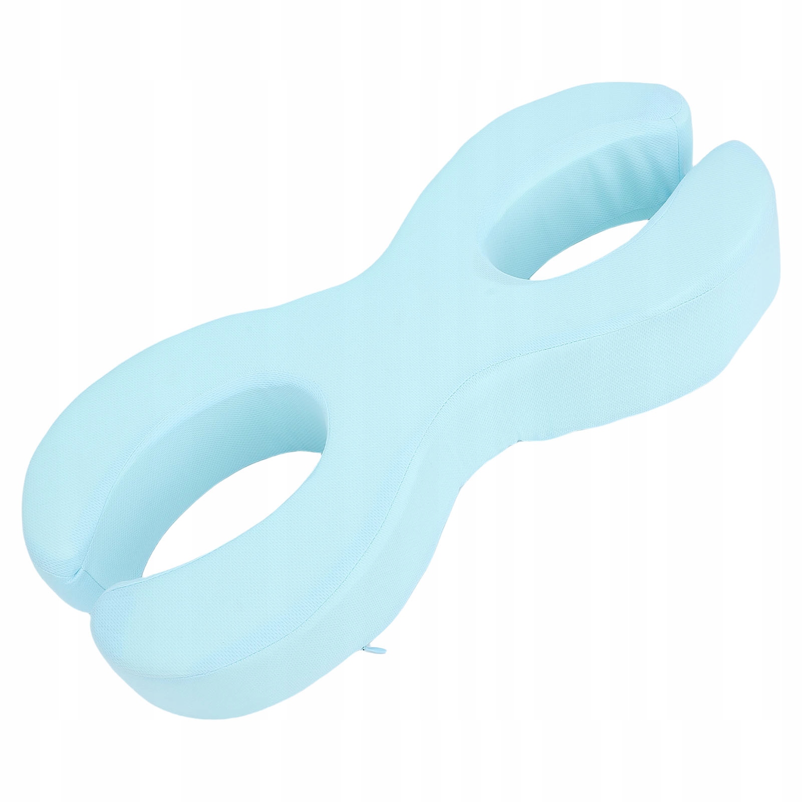 Twarz w dó poduszka niebieska ergonomiczna anty -twarz kruszenie Ns