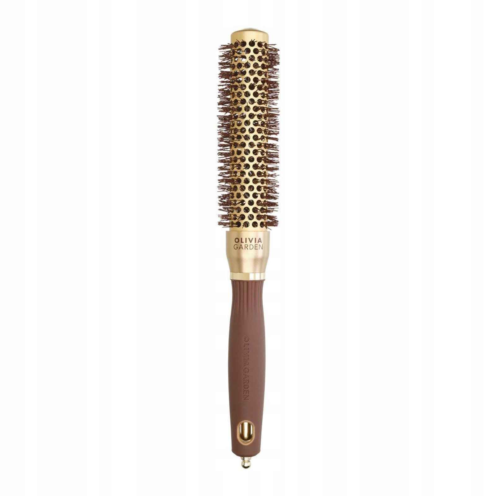 Olivia Garden Expert Blowout Speed Wavy Bristles Gold&brown 25 kartáč