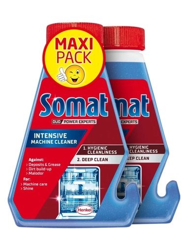Levně 2x Somat Duo Power Experts, Prostředek na čištění myčky nádobí, 2 x 250 ml