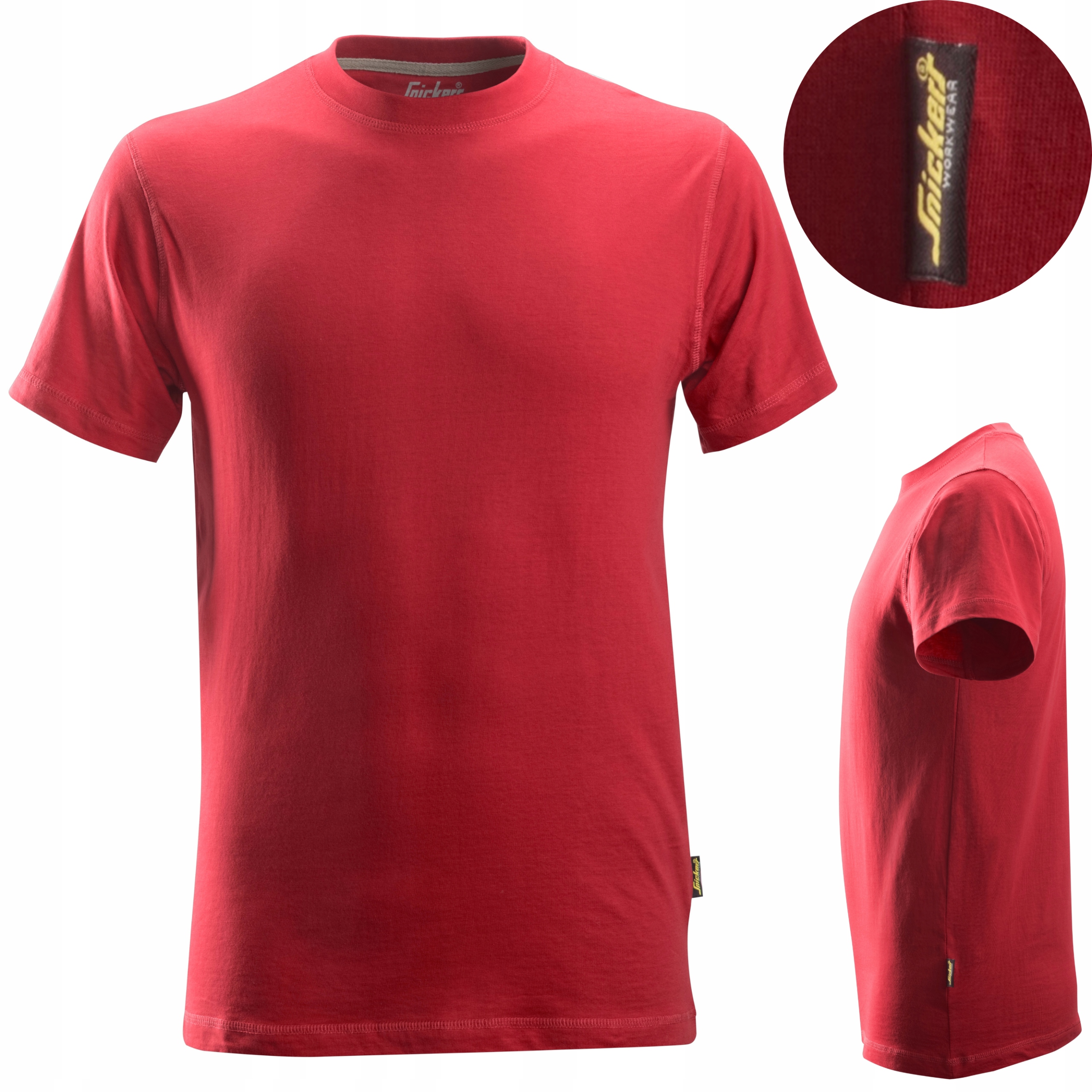 Snickers koszulka 2502 czerwona XL