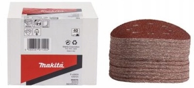 MAKITA PAPIER RZEP 180 125mm 8 O DO BO5030 BO5031 DBO180 BO5041 P-43670
