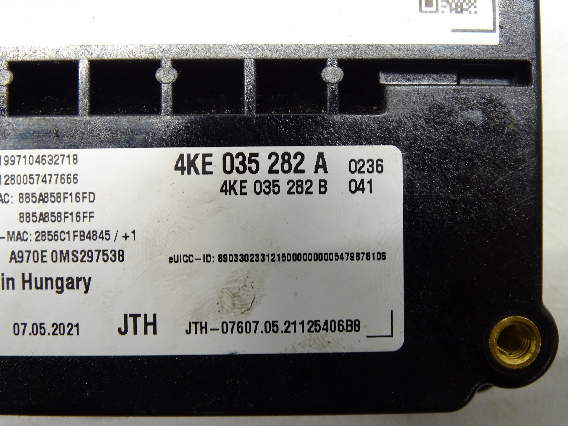 module control unit VW AUDI 4K2035282A