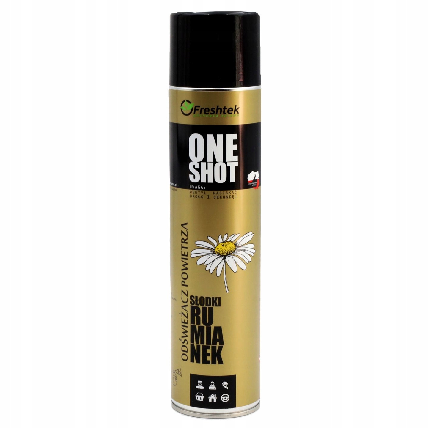 

Odświeżacz Powietrza Freshtek One Shot Rumianek