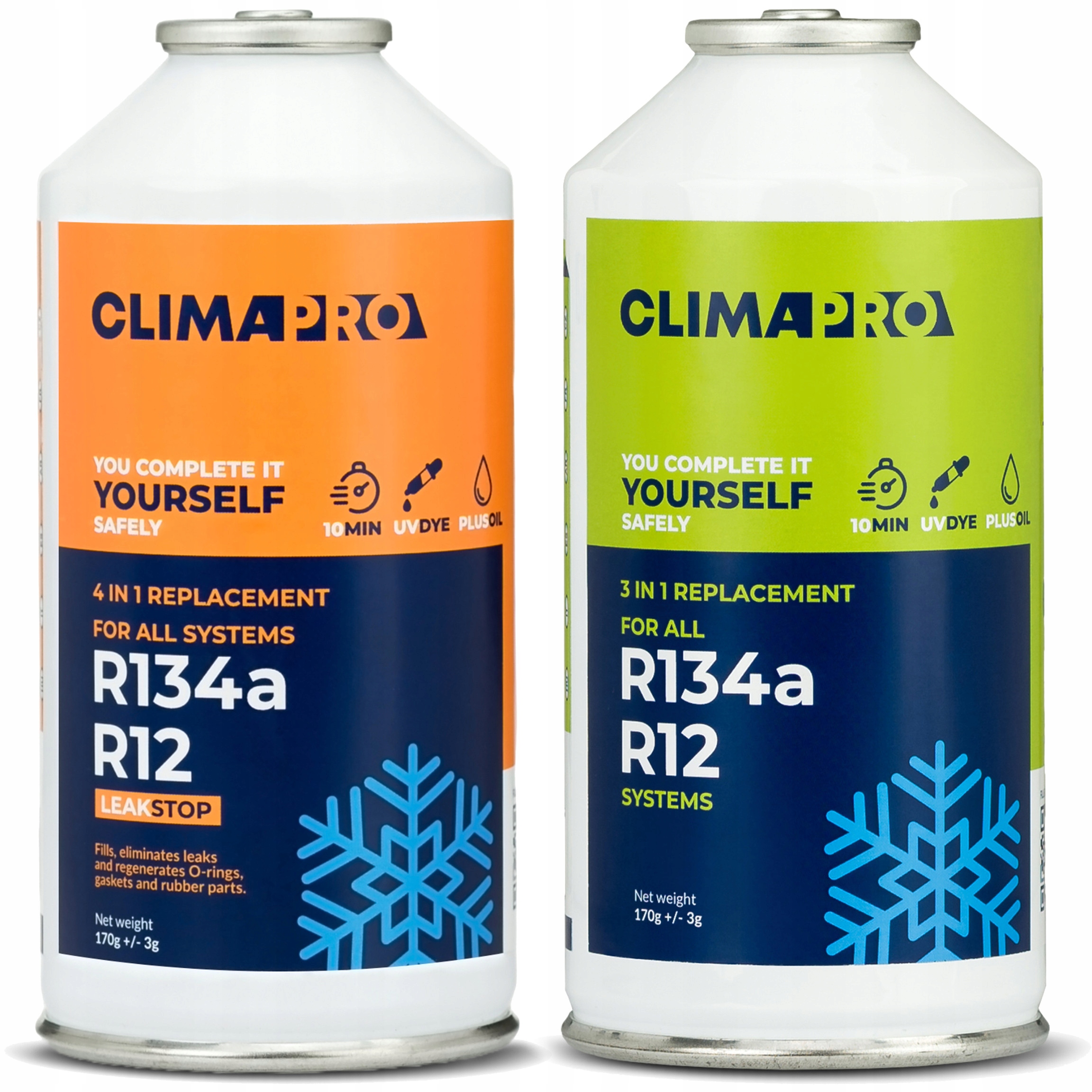 Plyn Pro Nabíjení Klimatizace Aut Z R134A Faktor Climapro 4v1 Tmel