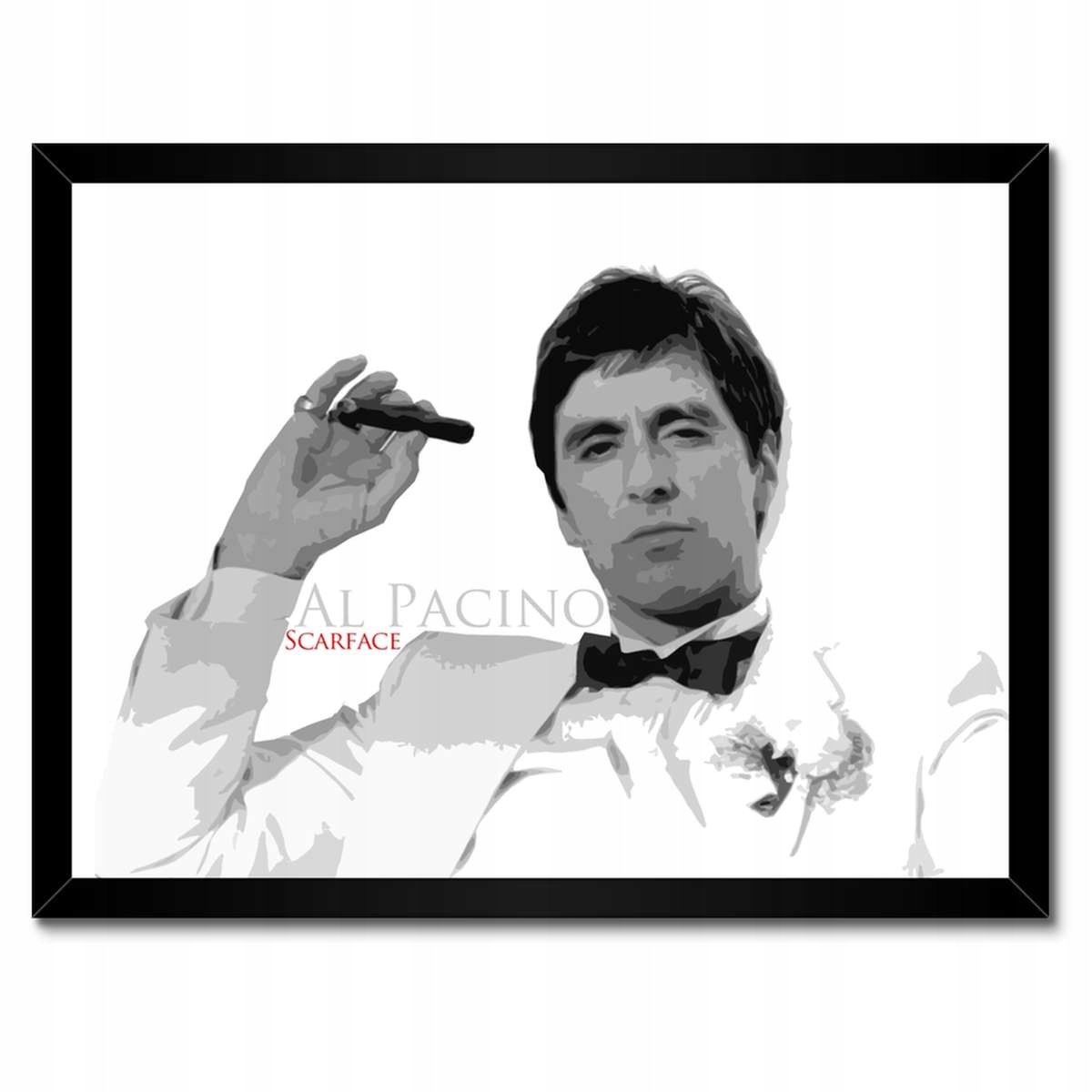 Plakáty v rámu 40x30 Al Pacino Muž s jizvou Scarface