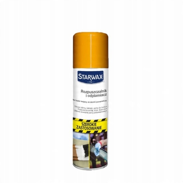 

Rozpuszczalnik i odplamiacz 100ml Starwax
