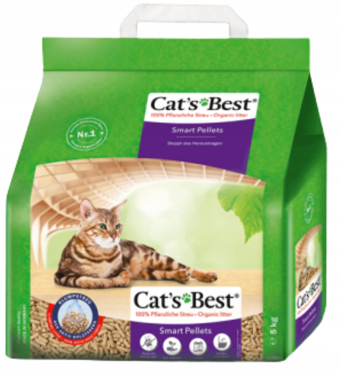 Cat's Best Żwirek naturalny Smart Pellets 20L/10kg