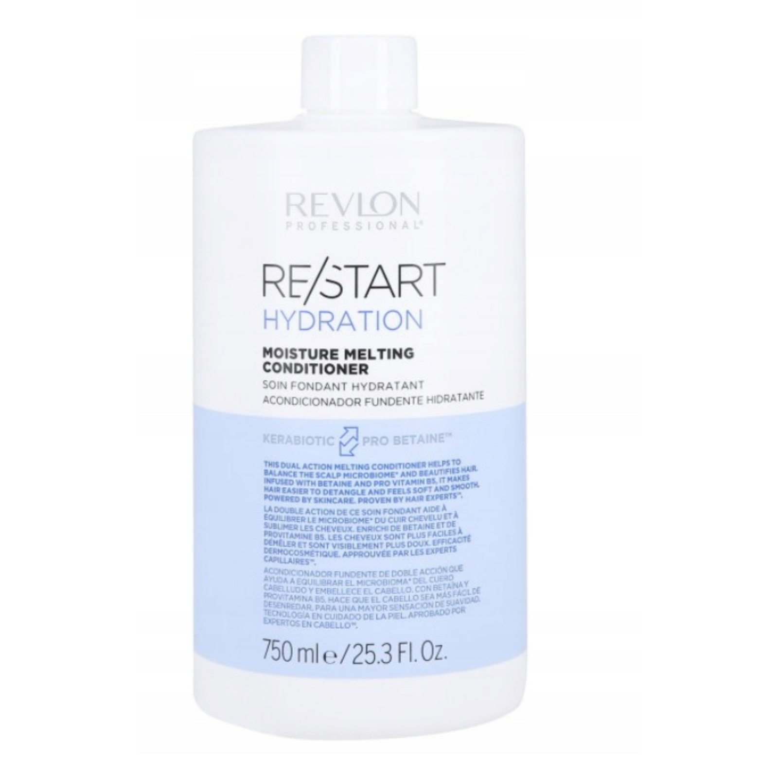 Revlon Restart Hydration hydratační a vyhlazující kondicionér na vlasy 750 ml