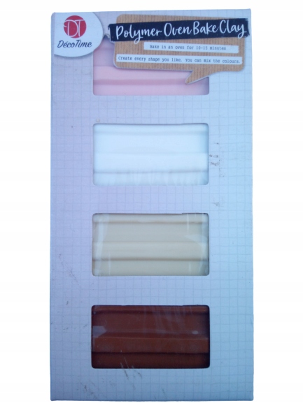 MODELINA TERMOUTRWARDZALNA 4 KOLORY róż czerwony Rodzaj modelina