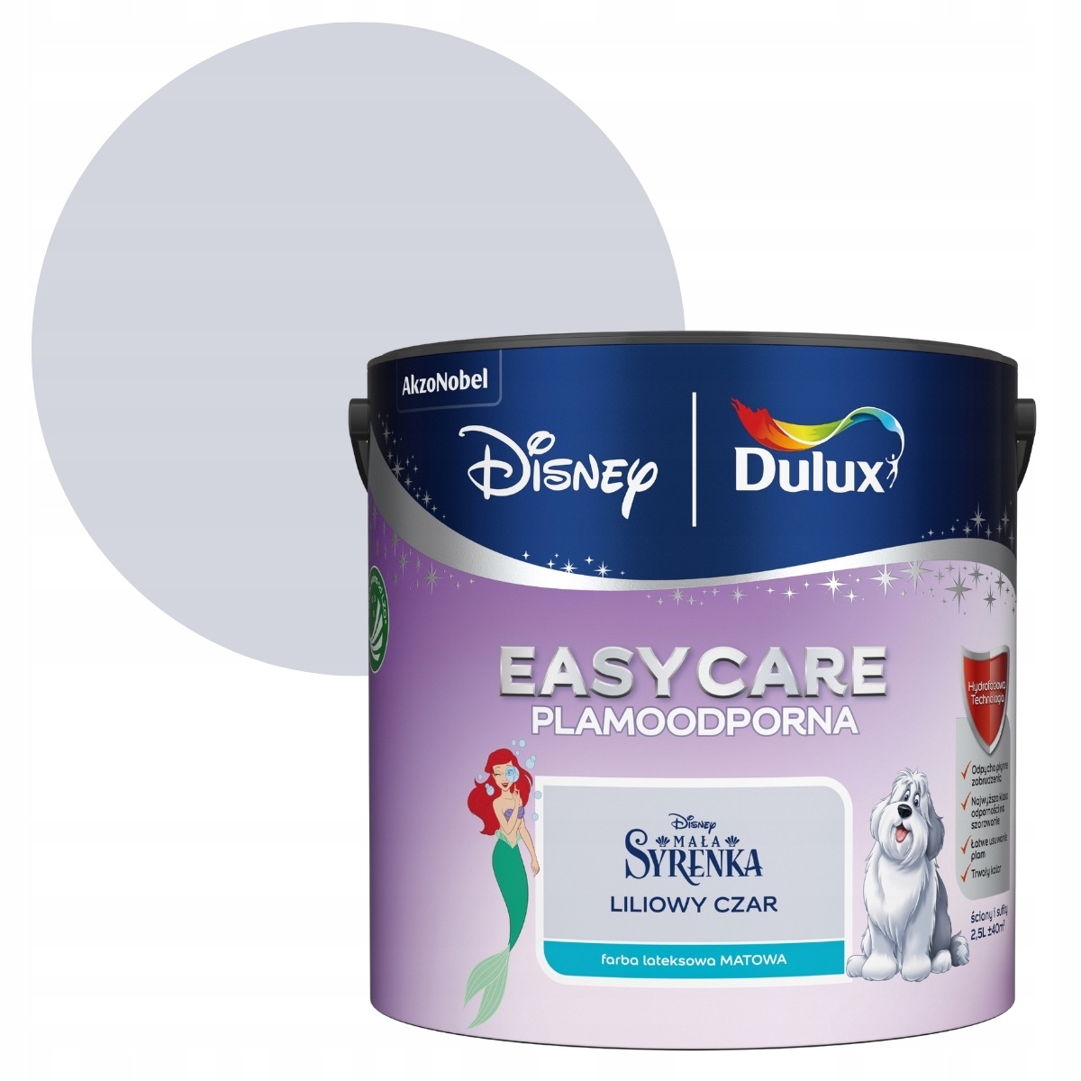 Dulux Easycare x Disney Barva Odolná Proti Skvrnám 2,5L Lila