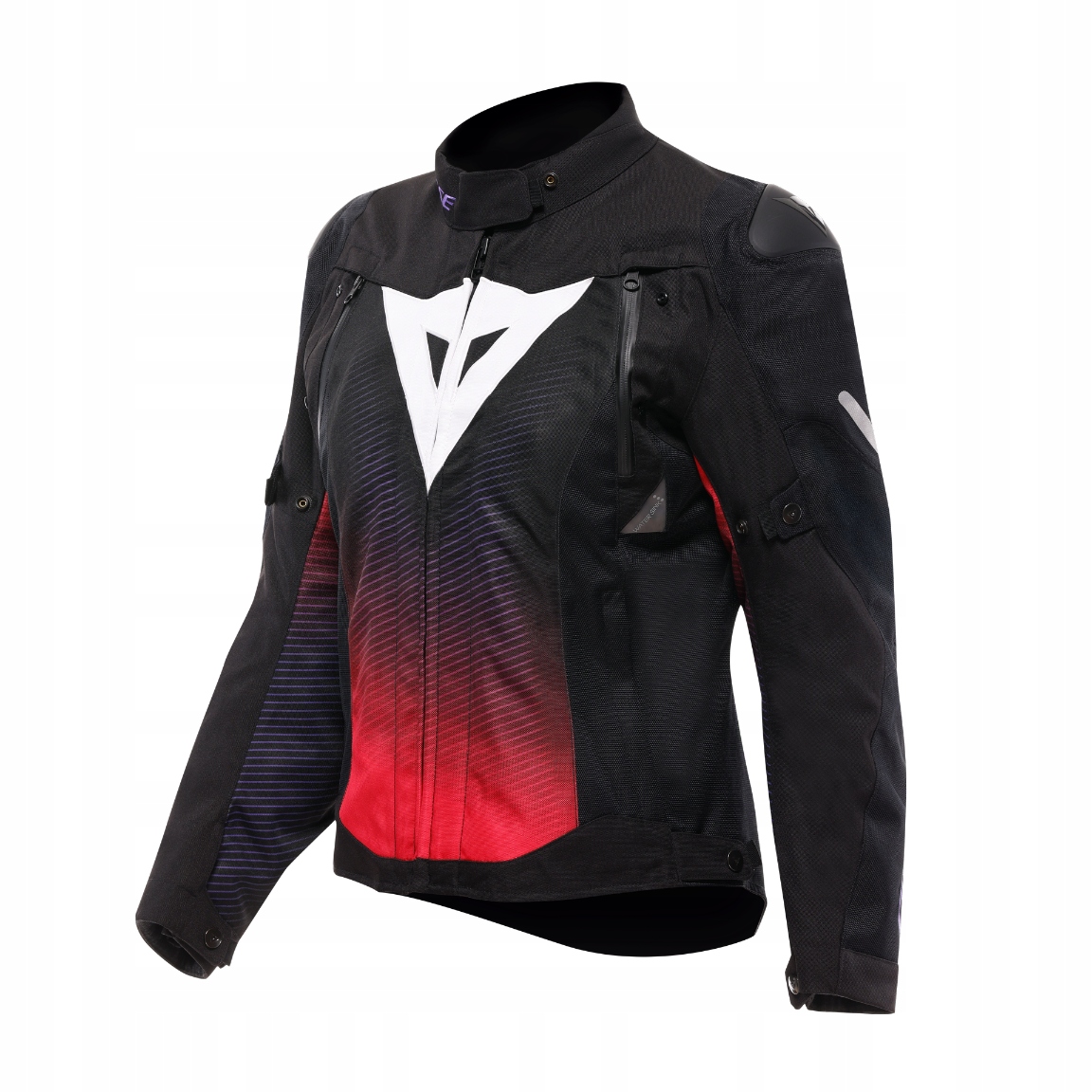 Motocyklová bunda Dainese Sprint D-Dry Wmn Jacket Čierno/ružová 40