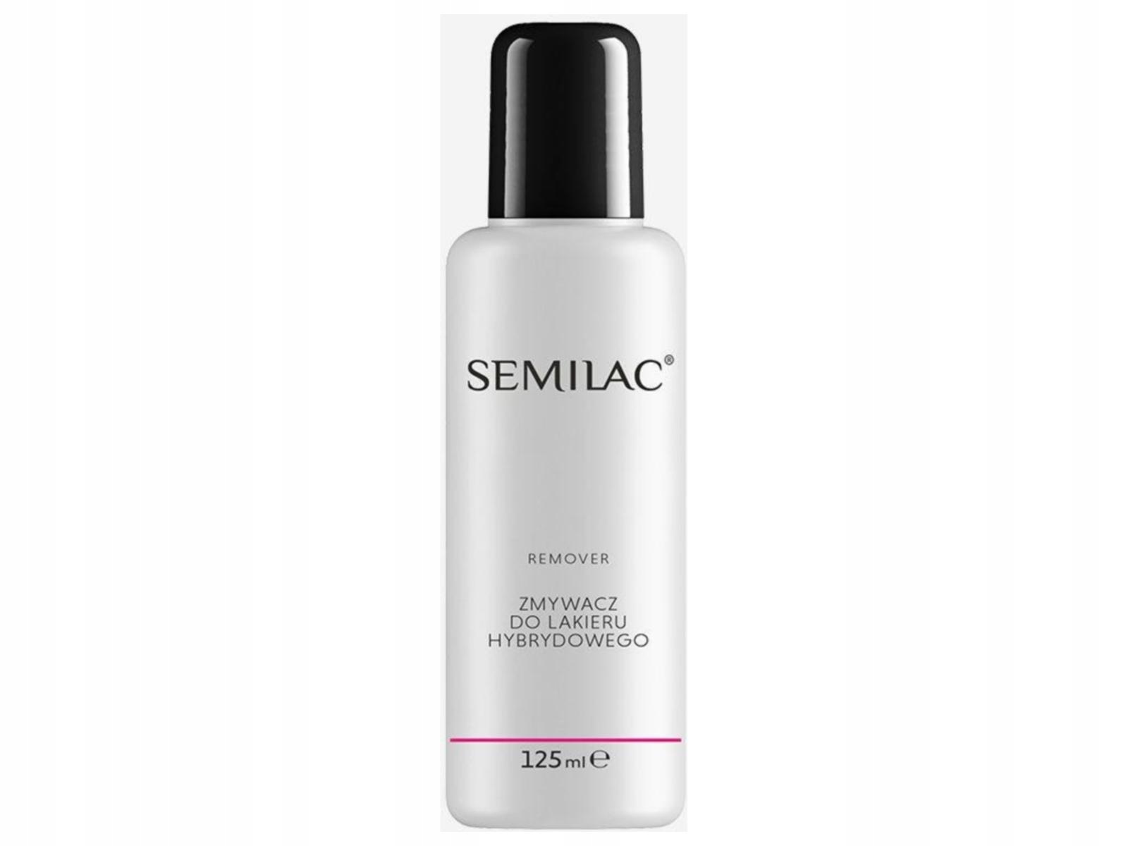 SEMILAC Remover Zmywacz do lakieru hybrydowego 125 ml