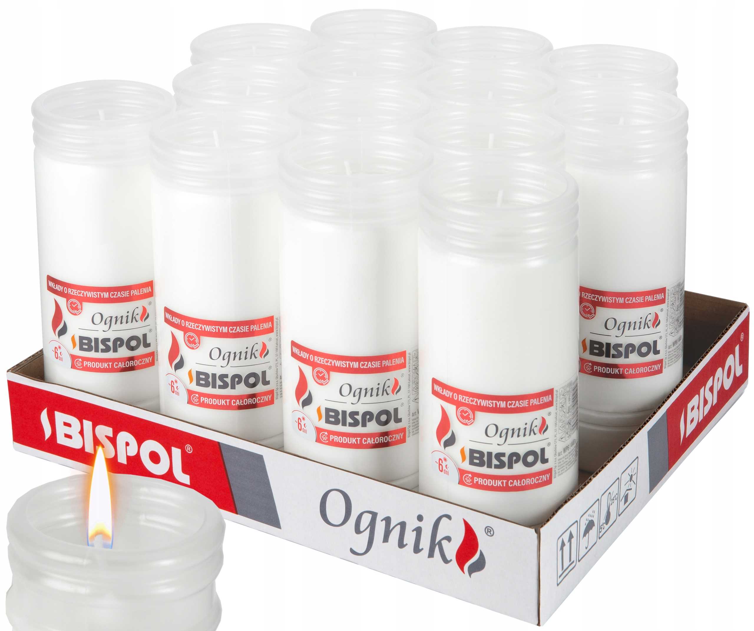 Bispol Wkład Zalewany Ognik WP6 14 szt.