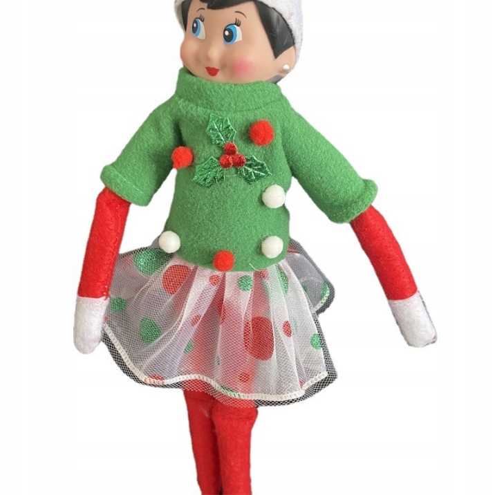 ELF ON THE SHELF PSOTNIK FIGURKA ELFA SKRZAT KRASNAL ŚWIĄTECZNY ADWENTOWY