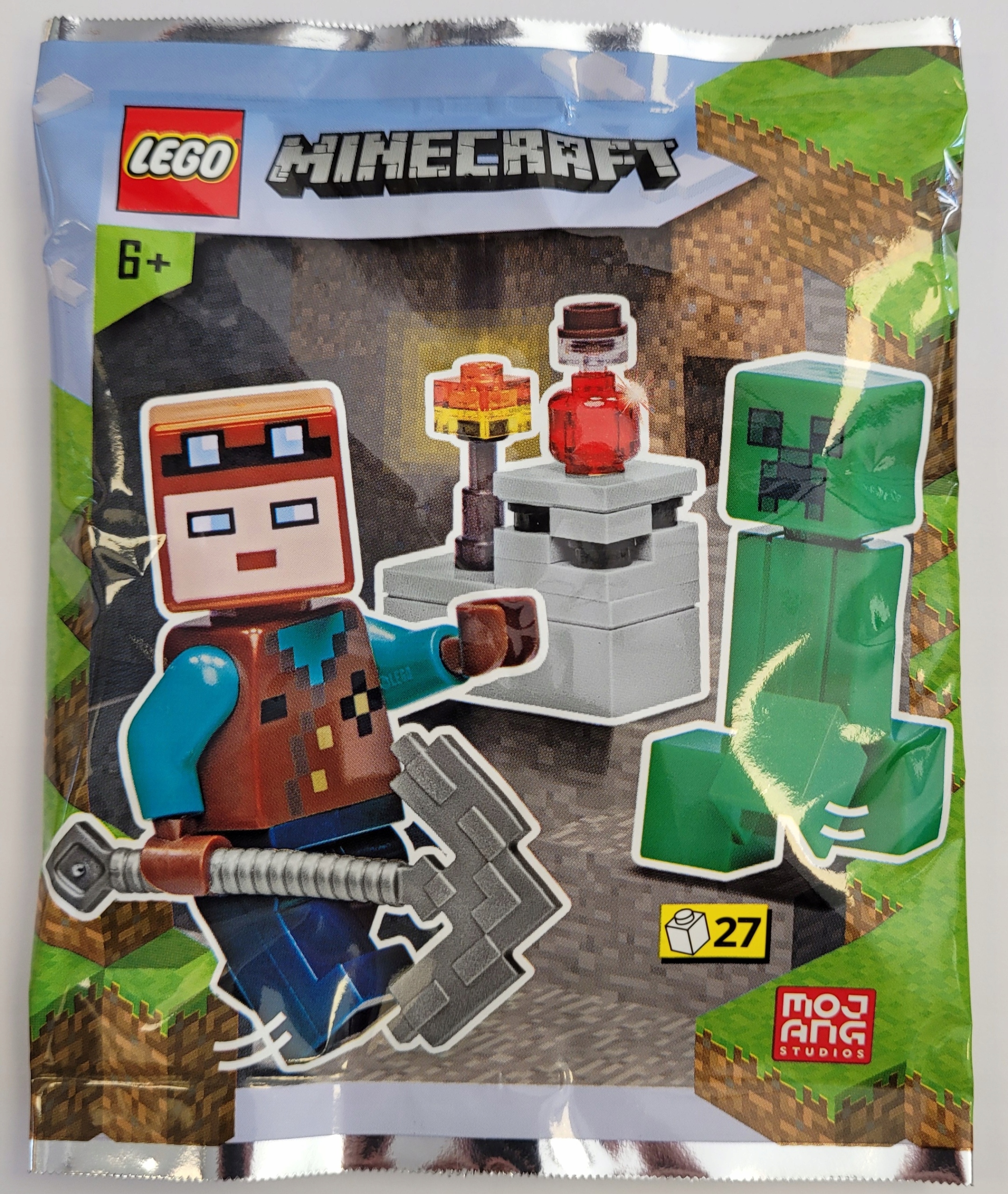 

Lego Minecraft Górnik i Creeper min012 662204