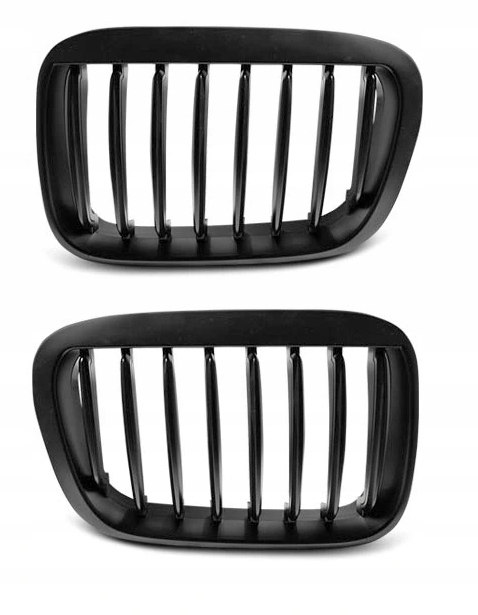 Bmw 3 E46 98- Gril Ledvinka Atrapa Černý Lesk L+p