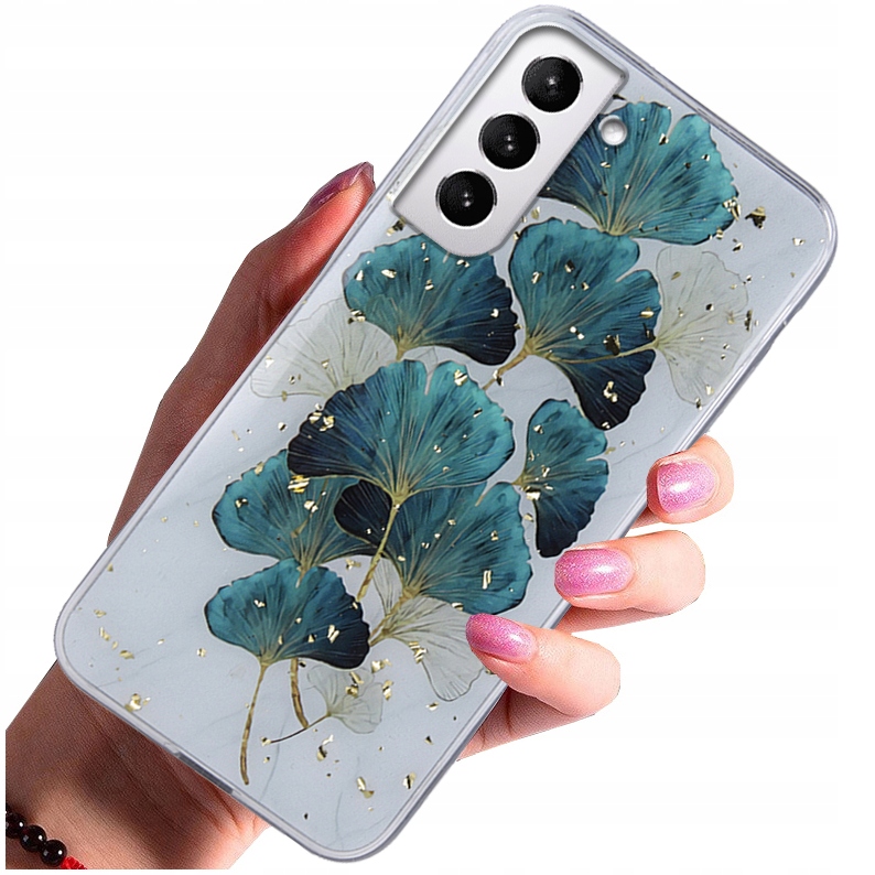 

Etui do Samsung S21 Fe 5G Gold Case Szkło