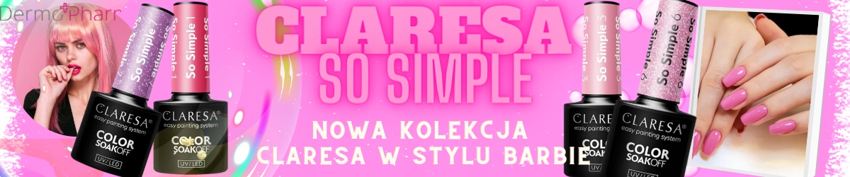 CLARESA SO SIMPLE LAKIER HYBRYDOWY PUDROWY RÓŻ 2 Pojemność 5 ml