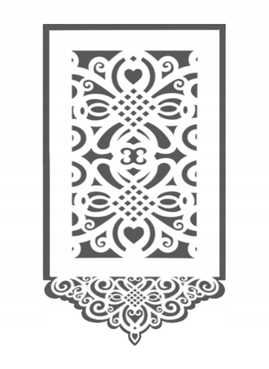 

Firana gotowa panel ekran z ażurem 120*60 cm wzory