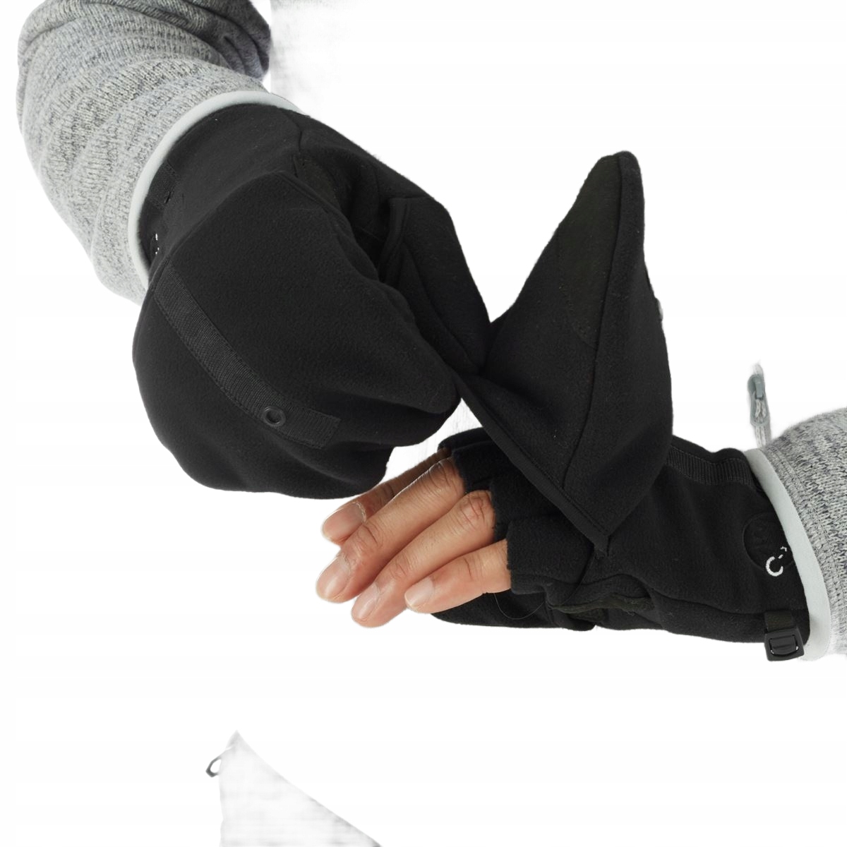 Mammut Černé Dámské Palčáky S Ochranou Proti Větru 11 6BA