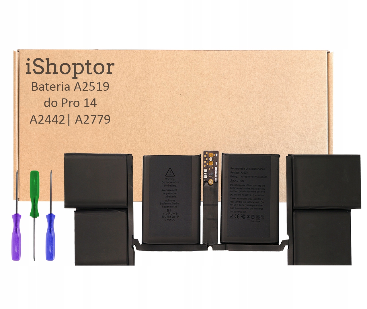 Bateria Akumulator do MacBook Pro 14 A2442 A2779 A2519 6100 mAh