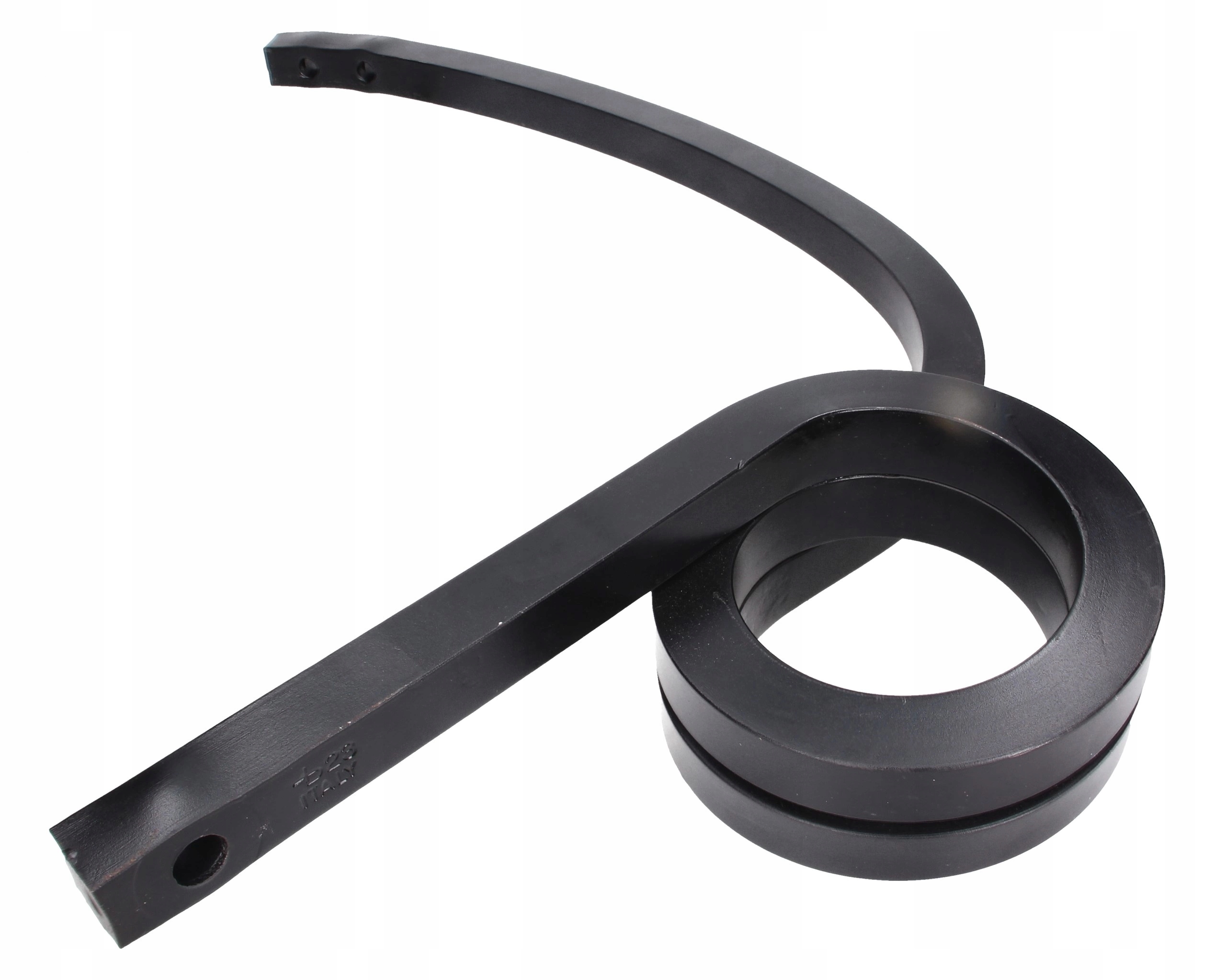 Spirálový pružinový zub 30x30x635 mm pravý bez hřebenu