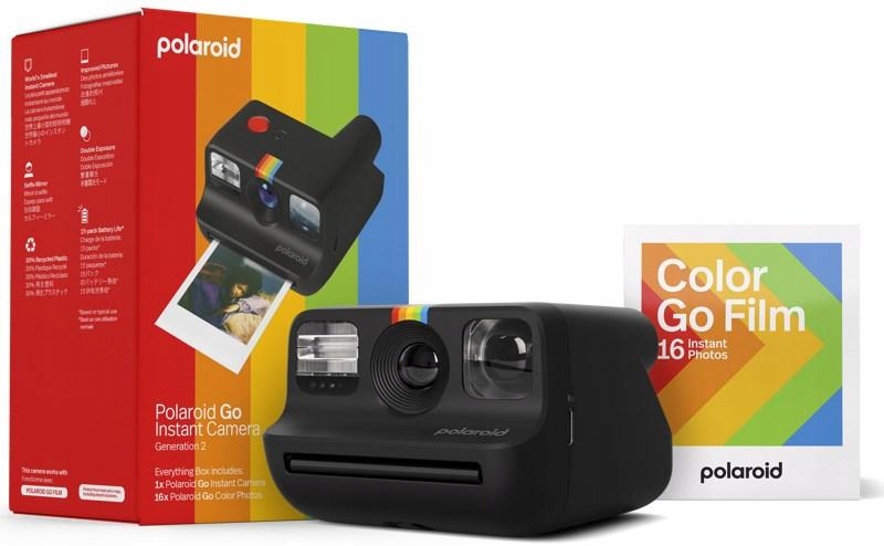 Aparat Polaroid Go Gen 2 E-Box Black
