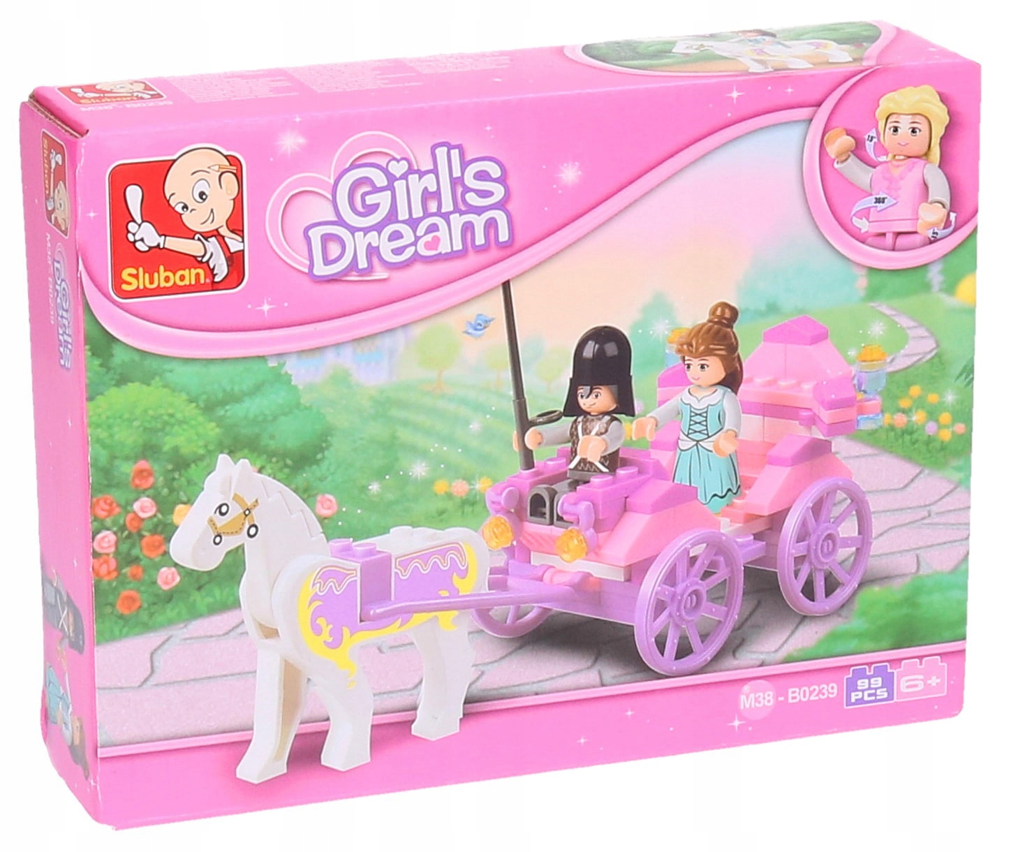 

Klocki Kareta Królewska Sluban Girl's Dream 1643