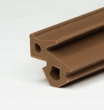 Uszczelka uszczelki okna PCV VEKA S 1126 BRĄZ 10 mb ! Długość 1000 cm