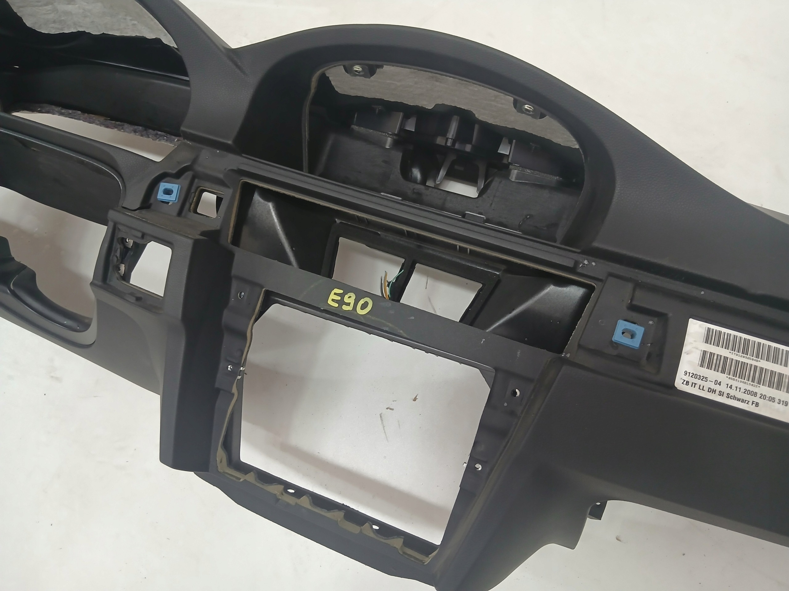 dashboard instrument panel console BMW E90 EU 9120325 BAV