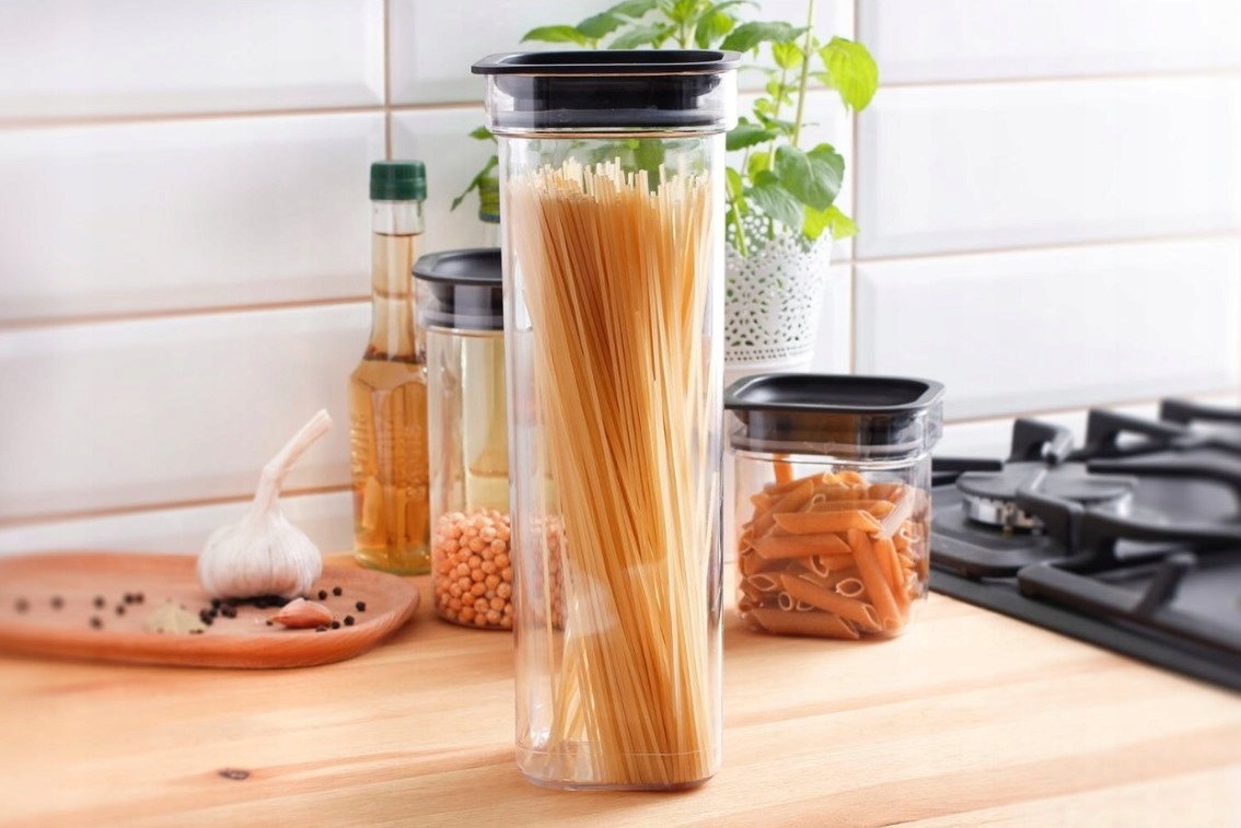 Pojemnik na produkty sypkie ŻYWNOŚĆ Hamburg 1,7 L Marka Plast Team