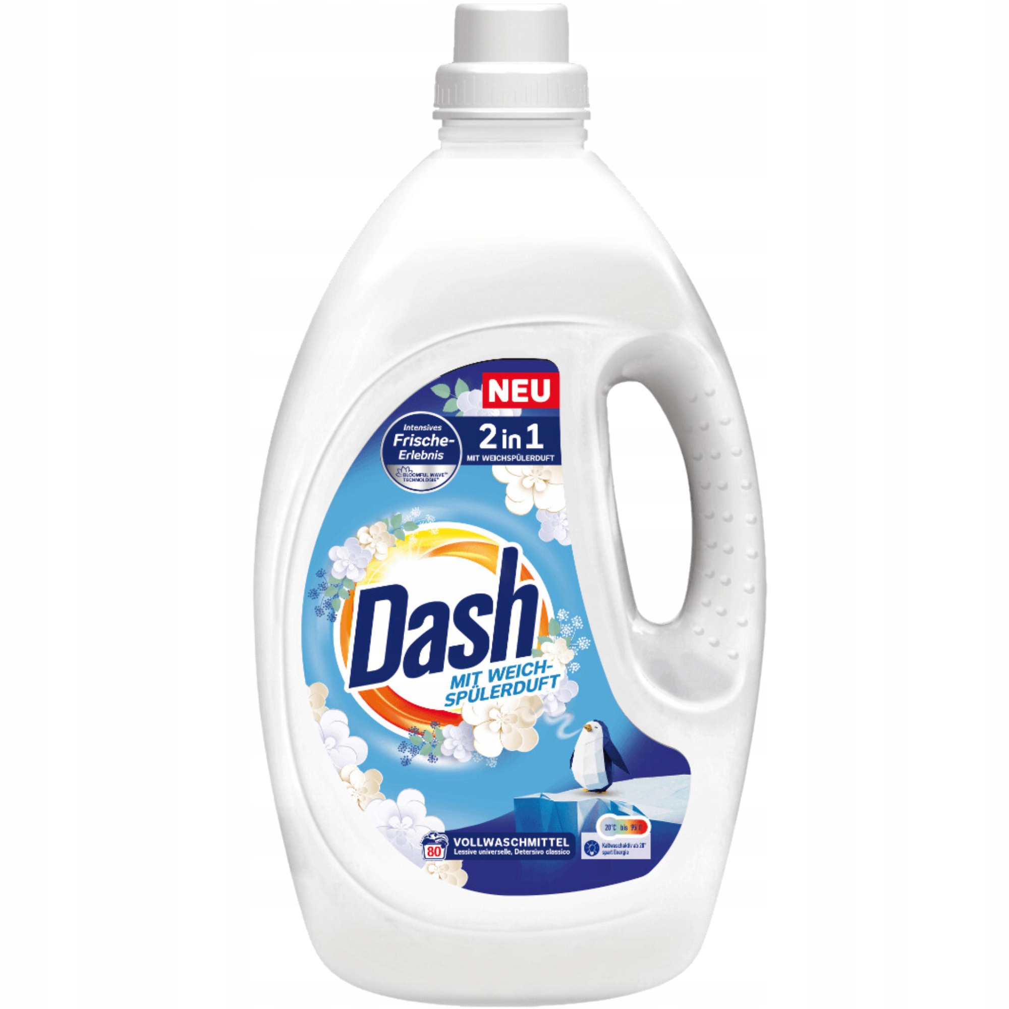 Levně Dash Univerzální prací prostředek 2v1 3,6 l De