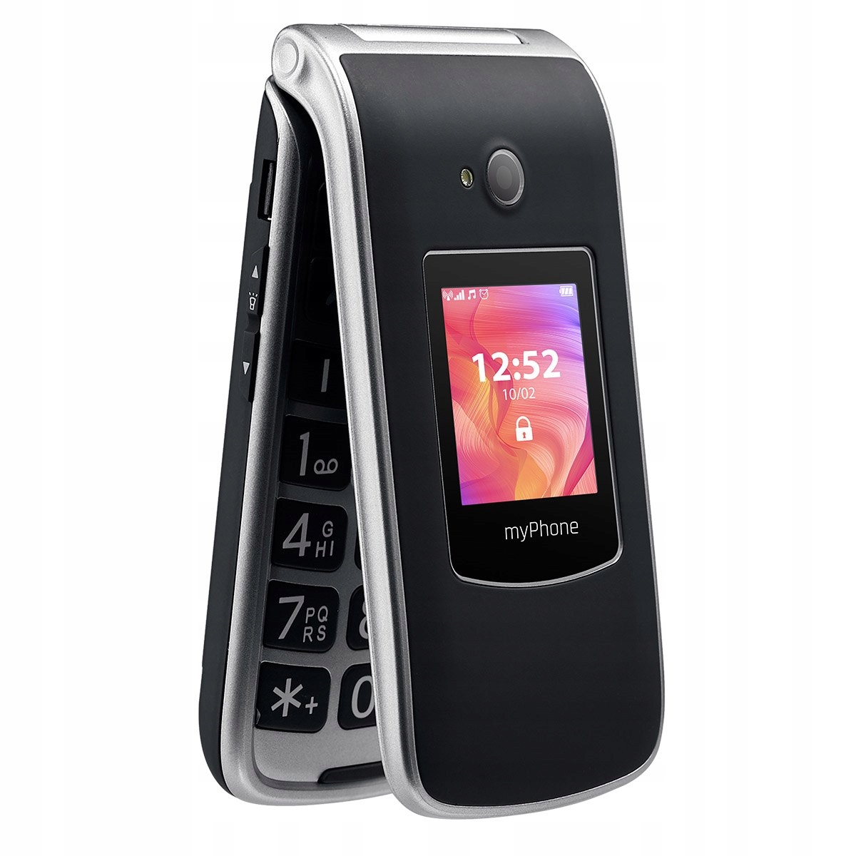 

Telefon komókowy myPhone Rumba 2 z klapką czarny