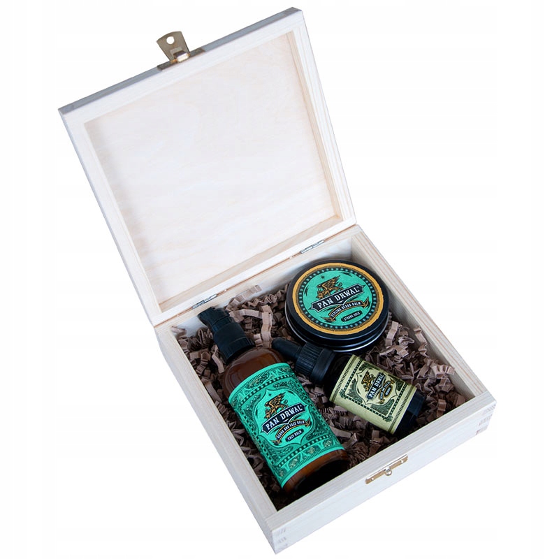 Dárková sada na vousy Pan Drwal Original jako Dárek pro tatínka chlapce