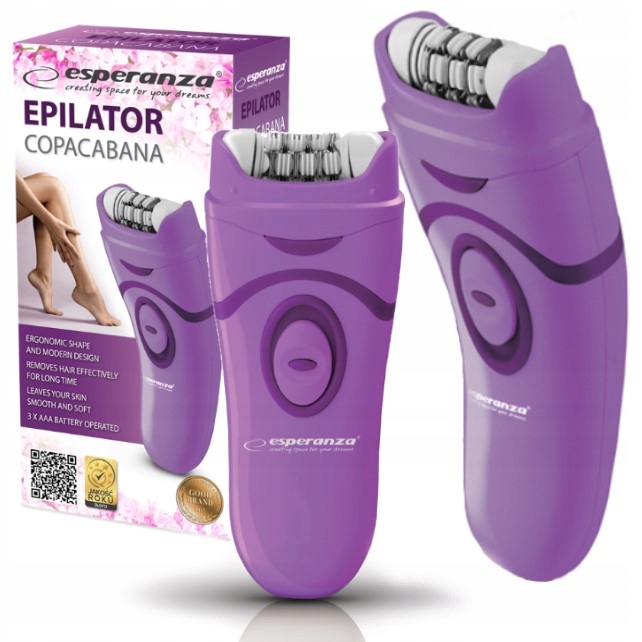 DEPILATOR GOLARKA DAMSKA COPACABANA FIOLETOWA