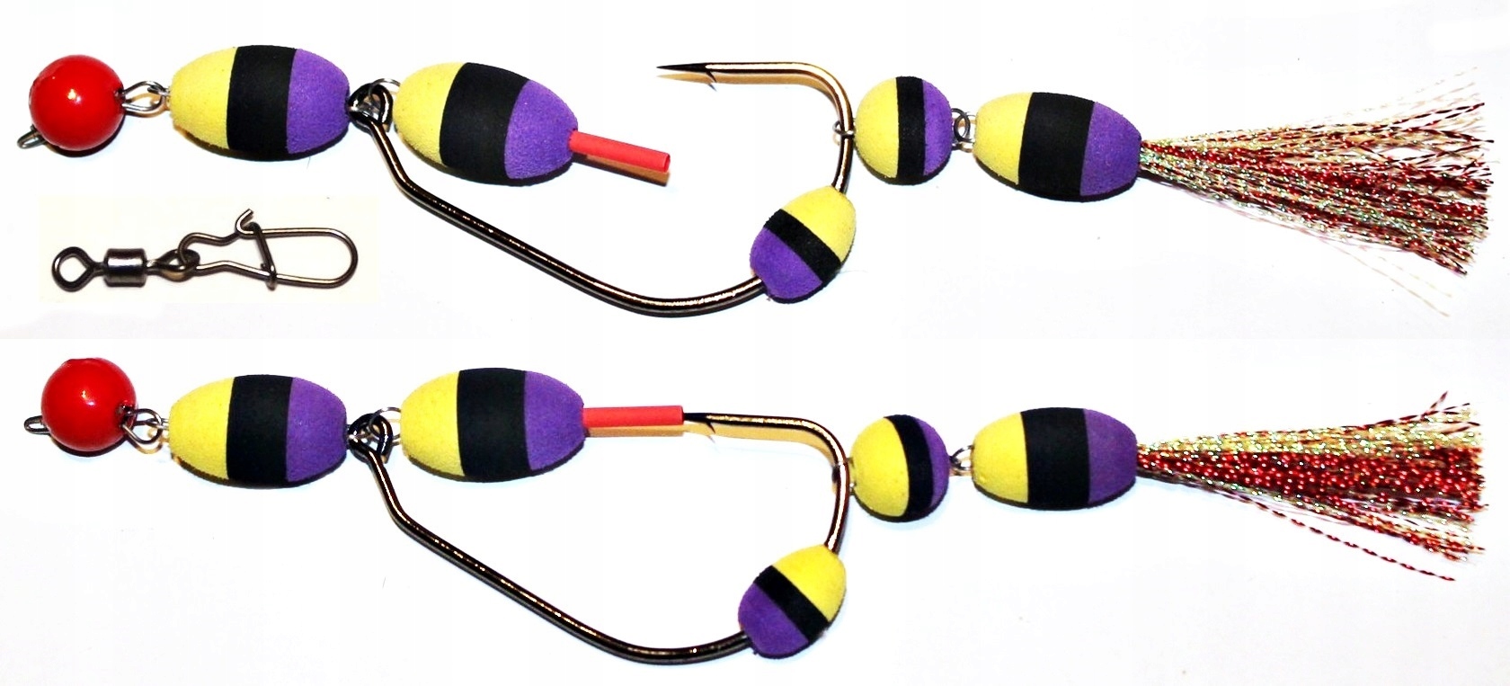 MANDULA Z CZEBURASZKĄ 18cm 14gr SYSTEM ANTYZACZEP.