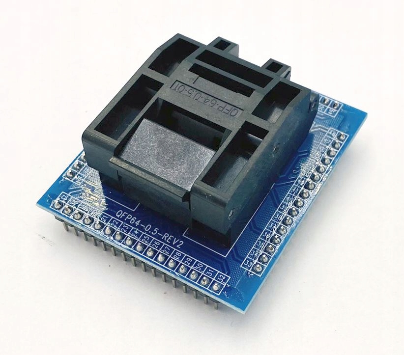 Płytka adapter uniwersalny QFP64 TQFP64 0.5 ZIF D
