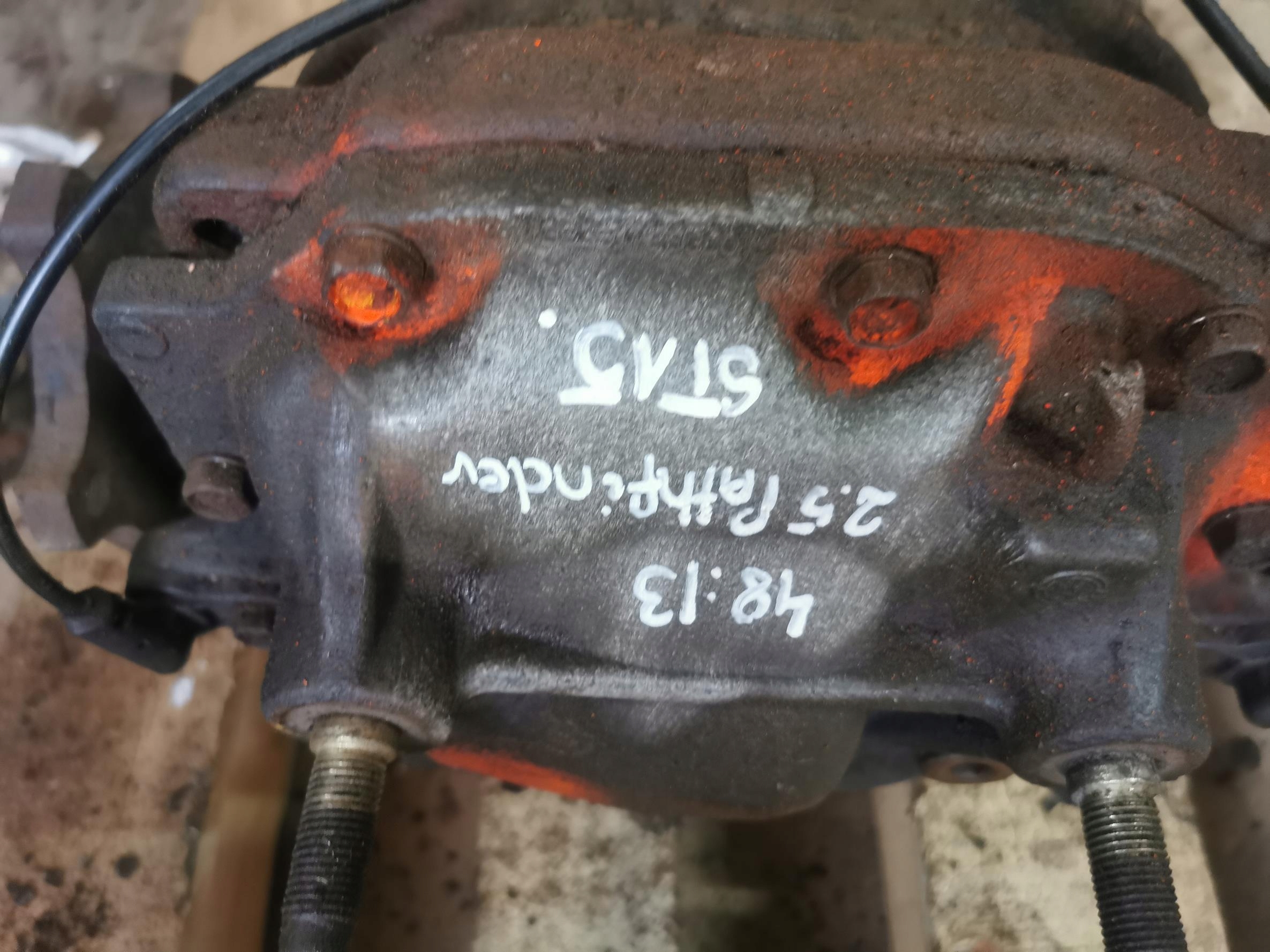 differential diff rear part NISSAN PATHFINDER III R51 2.5 DCI - 174KM 48:13