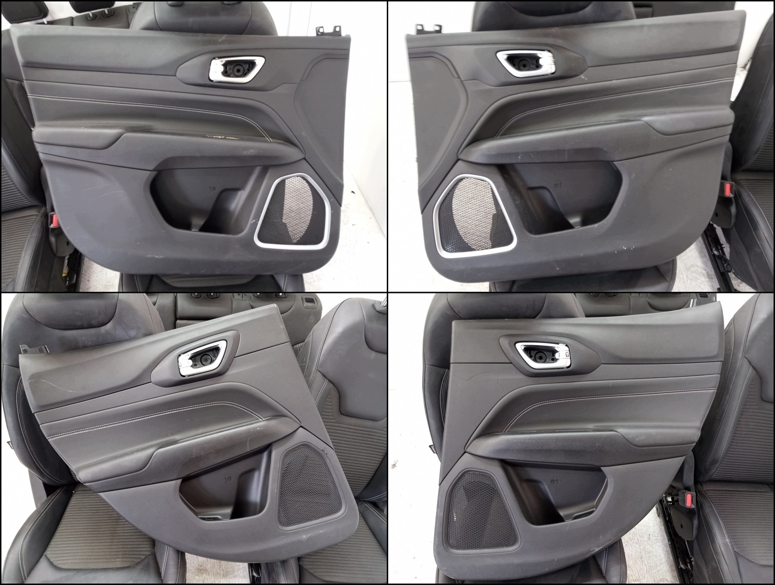 verkleidung pol Leder Sitze Jeep Compass II 22r