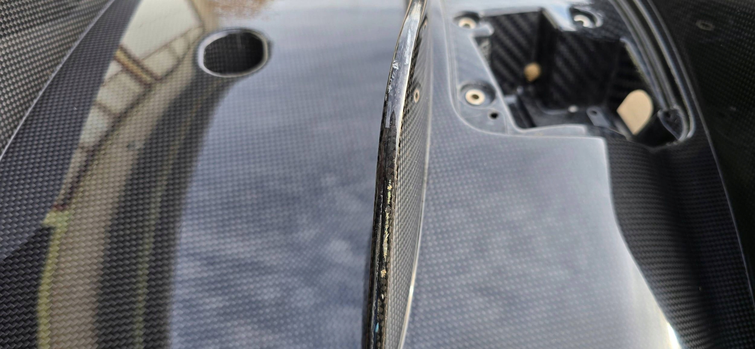 Ferrari 488 GTB abdeckung unter Stoßstange hinten Carbon Blende Abdeckung