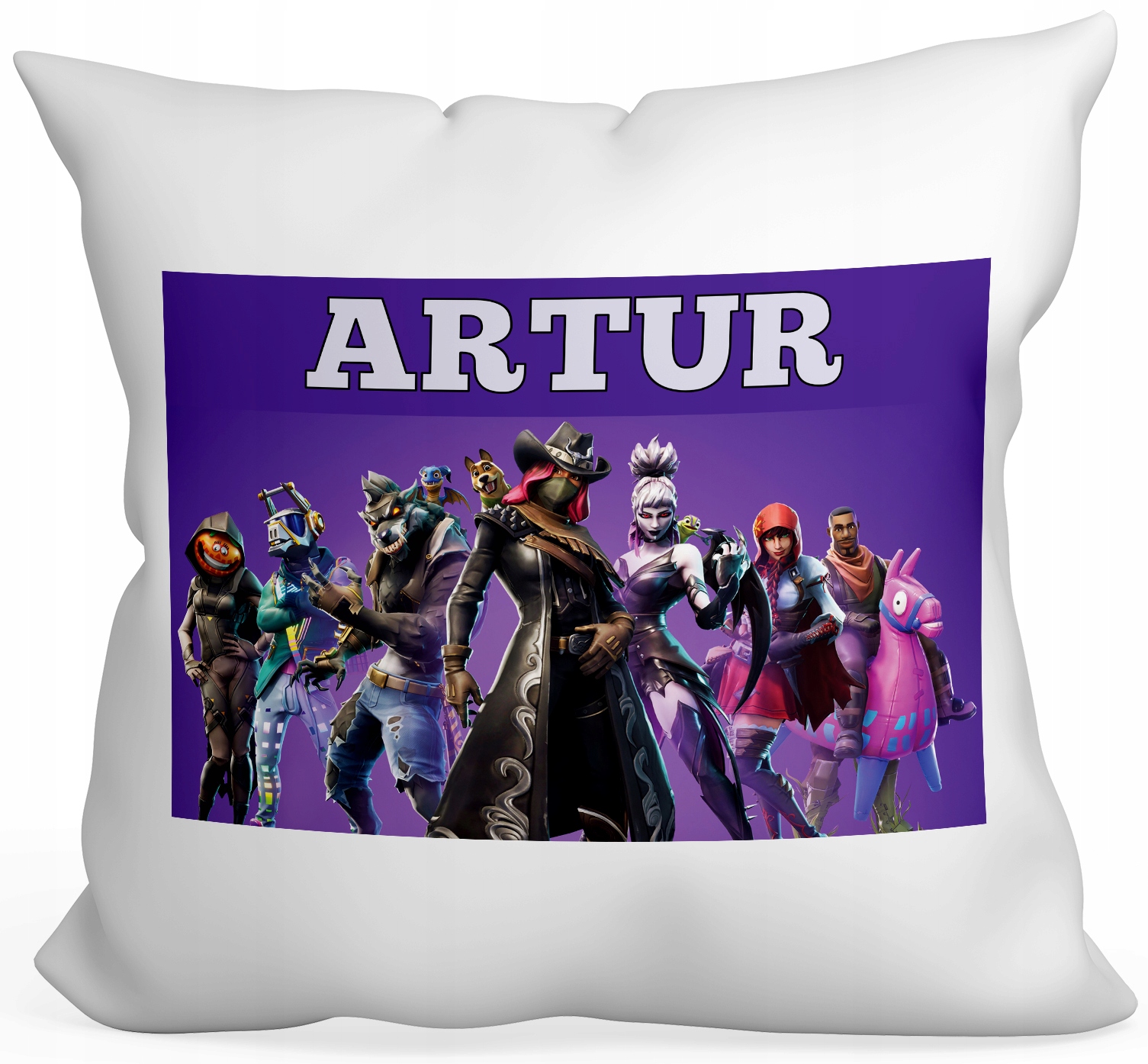 

Fortnite Drużyna Poduszka Fana 40x40 +dowolne Imię