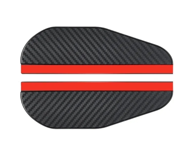 Daszek na lusterka osłona przeciwdeszczowa carbon owiewka Brewka Tuning 3M