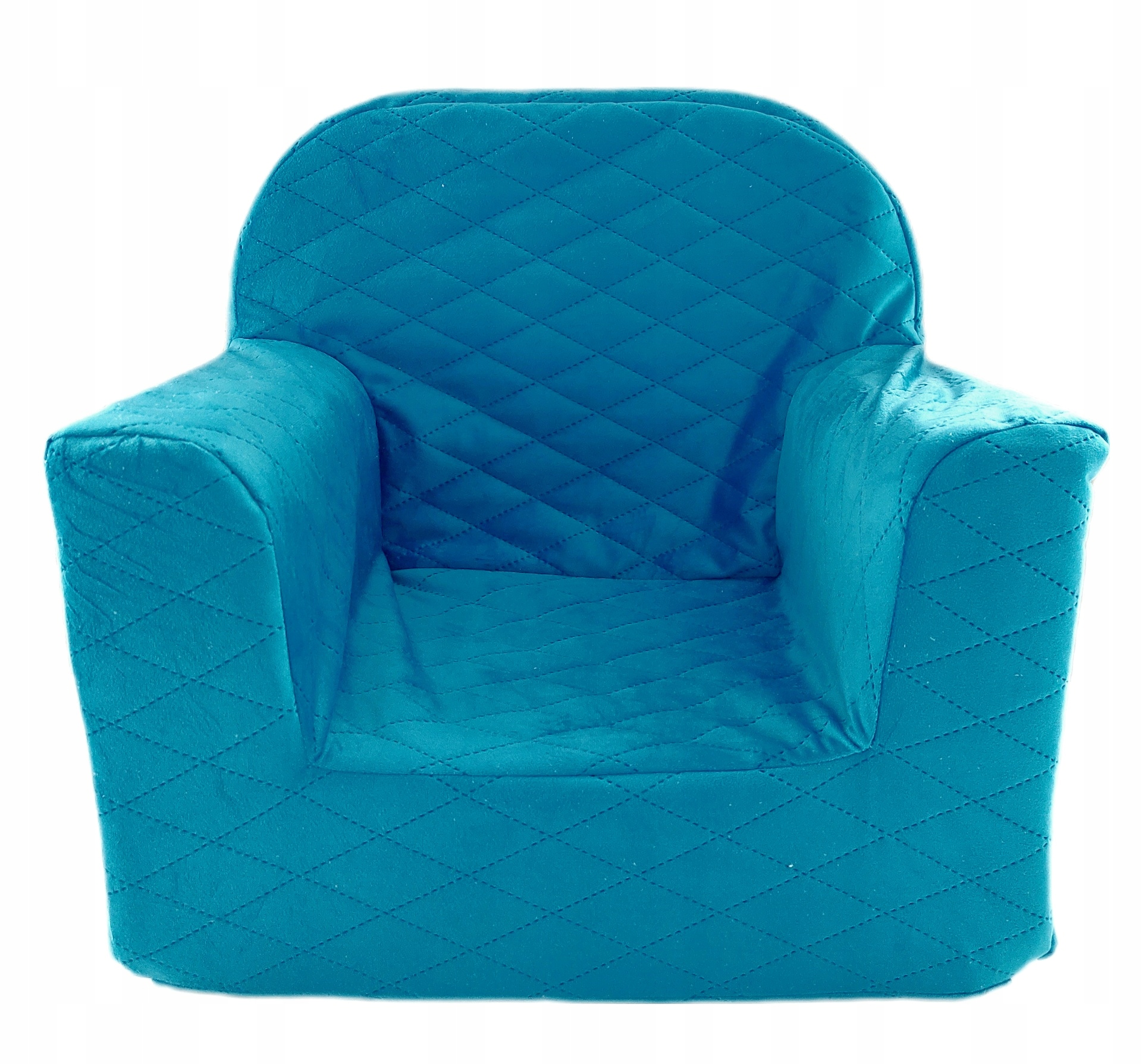 VELVET FOTELIK FOTEL DLA DZIECKA PUFA Z OPARCIEM