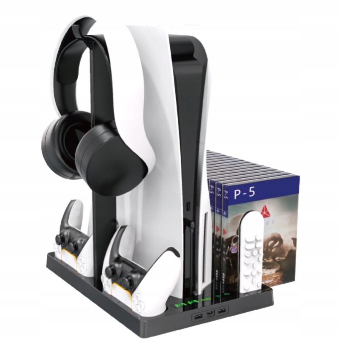 

Stacja Wielofunkcyjna Do PS5 Chłodząca Ładująca