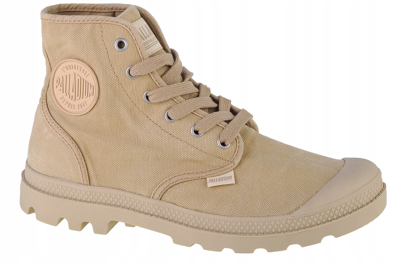 Palladium Pampa Hi [40] Boty Tenisky Pánské Látka Béžová