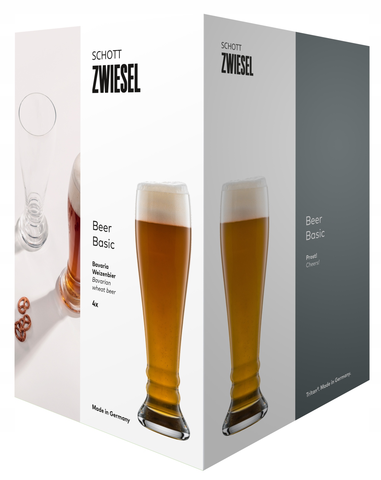 Sada 4 sklenic na pivo Cheers 0,5 l