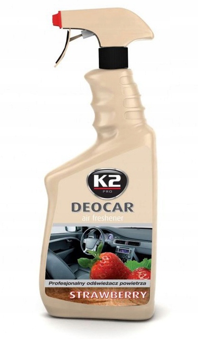 K2 DEOCAR STRAWBERRY 700ML ODŚWIEŻACZ ATOMIZER