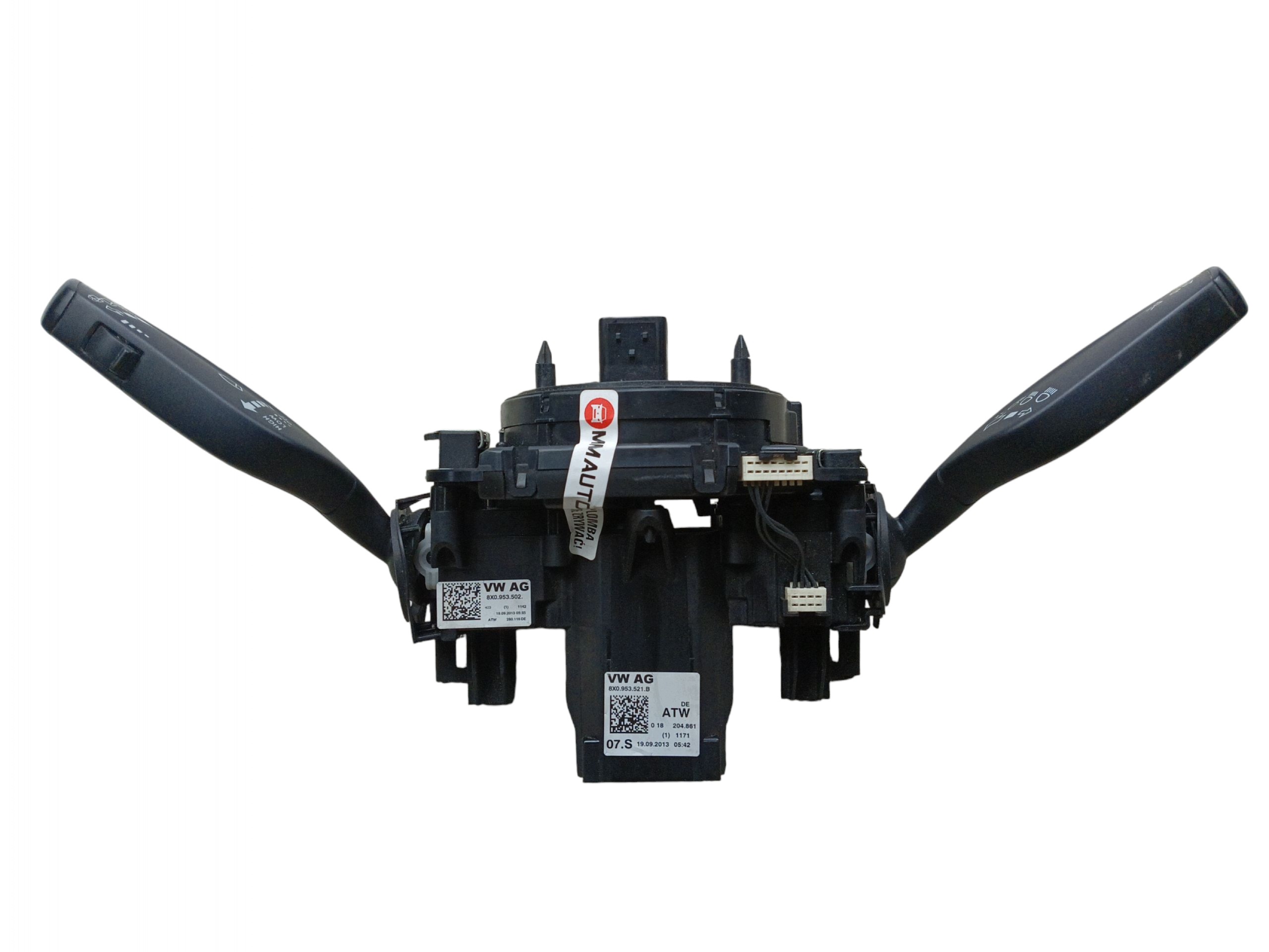 devio luci tergicristallo tergi devio luci devio anello airbag volante AUDI Q3 e 8U 8X0953521B 5K0953569B