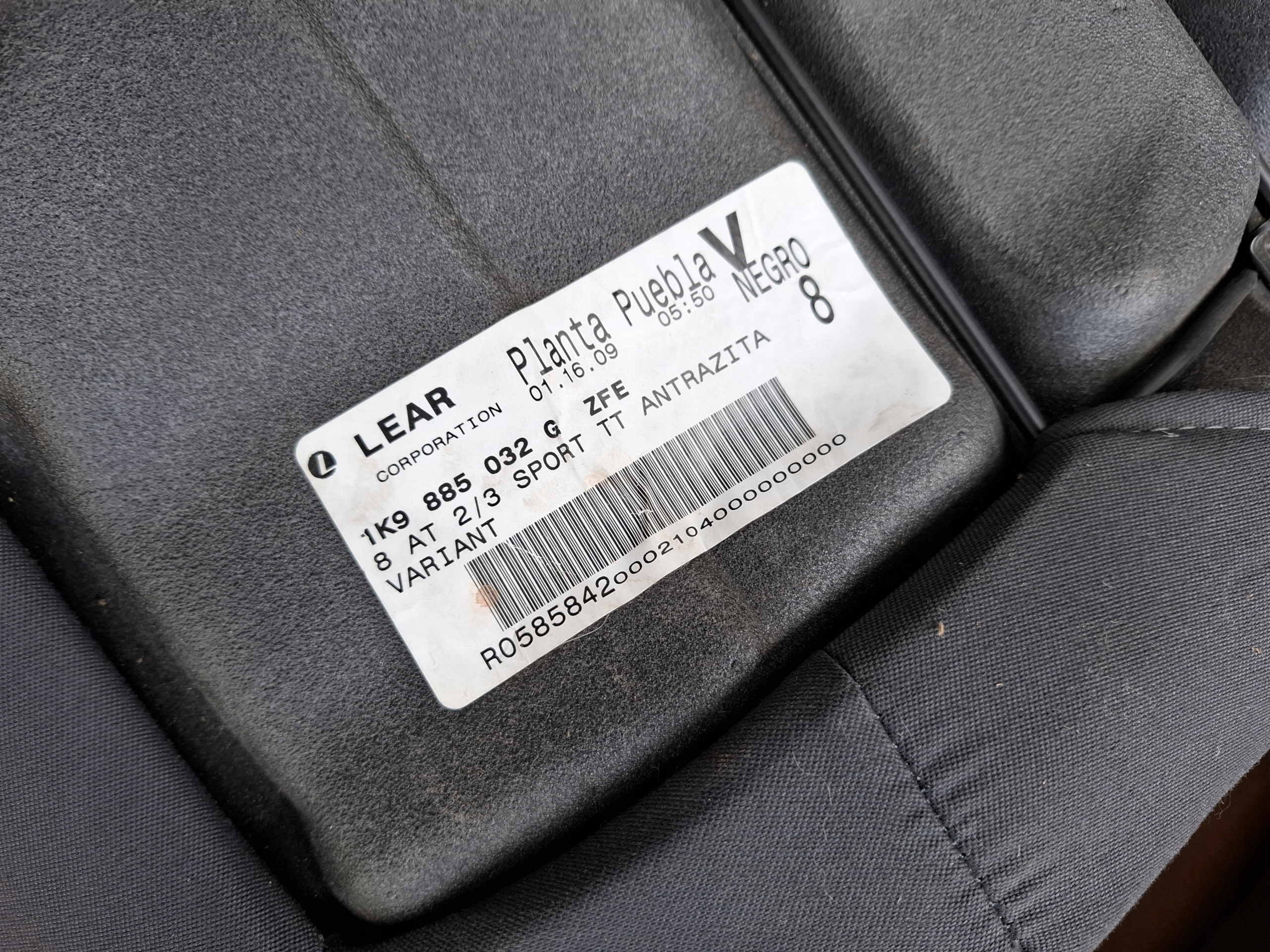 KANPA heck VW GOLF V KOMBI VARIANT 09r